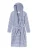 SCHIESSER Badjas lang  ‘ Feather Terry ‘  opaal / wit
