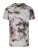 Urban Classics Shirt ‘Black Tie Dye’  zwart / natuurwit