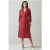 LK Bennett Iris Midi Dress Burgundy