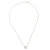 Orphelia ‘Alberte’ Dames 925 Sterling Zilveren Ketting met Hanger – Roze ZH-7233/RG