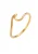 ELLI PREMIUM Ring ‘Wellen’  goud