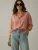 WEARABLE STORIES Blouse ‘Minthe’  koraal