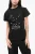 MM1 MM10 Katoenen T-shirt met ronde hals en contrasterend monogram in zwart