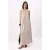 TRENDYOLMİLLA Dames Beige Effen Maxi Mouwloos A-lijn Jurken