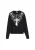 IZIA Trui  zwart / wit