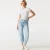 C.O.J. Denim Broek selena light blue