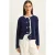 Geribbelde Gebreide Knopen Cardigan