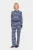 Casual broek Regular fit Titan/Gray Morn Mel Stripe blue white
