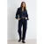 TRENDYOLMİLLA Dames Donkerblauw Effen Mom Hoge taille Jeans