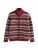 Next Gebreid vest  grijs / rood / bourgogne / natuurwit