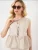 Bigdart Blouse  beige / wit