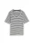 TOM TAILOR Shirt  zwart / wit