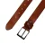 Manfield leren riem cognac