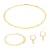 Citrine collier, armband en oorbellen voor dames Sloya Serena