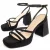 Montevita Heel Sandalen Festsand In Zwart