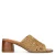 Manfield raffia muiltjes beige