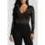 GUESS Marciano By  Kristal Bodysuit Jet Black Multi