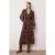 TRENDYOLMİLLA Dames Meerkleurig Paisley Maxi Lang Avond / Dagelijks Skater Jurken
