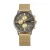 Breed Espinosa Chronograaf Horloge met Mesh-Armband en Datum