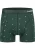 Pockies Boxershorts  curry / donkergroen / wit