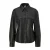 Getailleerde blouse in fauxleer dames QS
