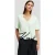Karl Lagerfeld Karl Signature Hem V-neck Tshirt Spray