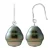 Oorbellen haak Knik Tahitian Pearls Ringed 10-11 mm 925