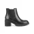 Vrouwelijke leren en elastische nylon boots   Geox Damiana