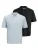 JACK & JONES Shirt ‘George’  zwart gemêleerd