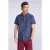 Mountain Warehouse Overhemd met korte mouwen voor heren Tropical (Lichtblauw)