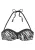 s.Oliver Bikinitop  roestbruin / zwart / wit