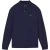 Lyle & Scott Herenpolo met lange mouwen en logo (Marineblauw)