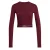 ADIDAS PERFORMANCE Functioneel shirt ‘Hyperglam’  wijnrood / wit
