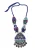 IZIA Ketting  turquoise / jade groen / lichtroze / wit