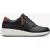 Un Rio Zip Zwarte Leren Sneakers
