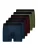 SNOCKS Boxershorts  donkerblauw / olijfgroen / rood