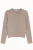 Geknoopte Slim Fit Ribbelgebreide Cardigan