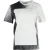 Balenciaga Splash-Effect Crewneck T-Shirt in Zwart en Wit Katoen