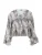 VERO MODA Blouse ‘VMTARA’  lichtblauw / zwart