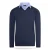 Cappuccino Italia Sweaters Mock Pullover Navy Blauw
