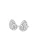 Hey Happiness Oorbellen  zilver