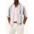 Tommy Hilfiger Lt Oxfd Regatta Stripe Brilliant Orange Multi/stripe