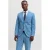 JACK & JONES PREMIUM JPRFRANCO slim fit gebreide colbert – blauw