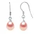 Oorbellen Hooks zoetwaterparels 7-8 mm Pears Roses 925