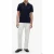Tommy Hilfiger Merc Pique Zip Regular Polo Desert Sky