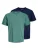 Jack & Jones Junior Shirt ‘College’  blauw / groen