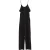 Michael Kors mouwloze jumpsuit in zwart polyester