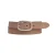 Petrol industries Plus Size leren riem beige
