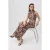 Platte, mouwloze maxi-jurk voor dames