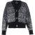 Faina Vest met pailletten Dames zwart